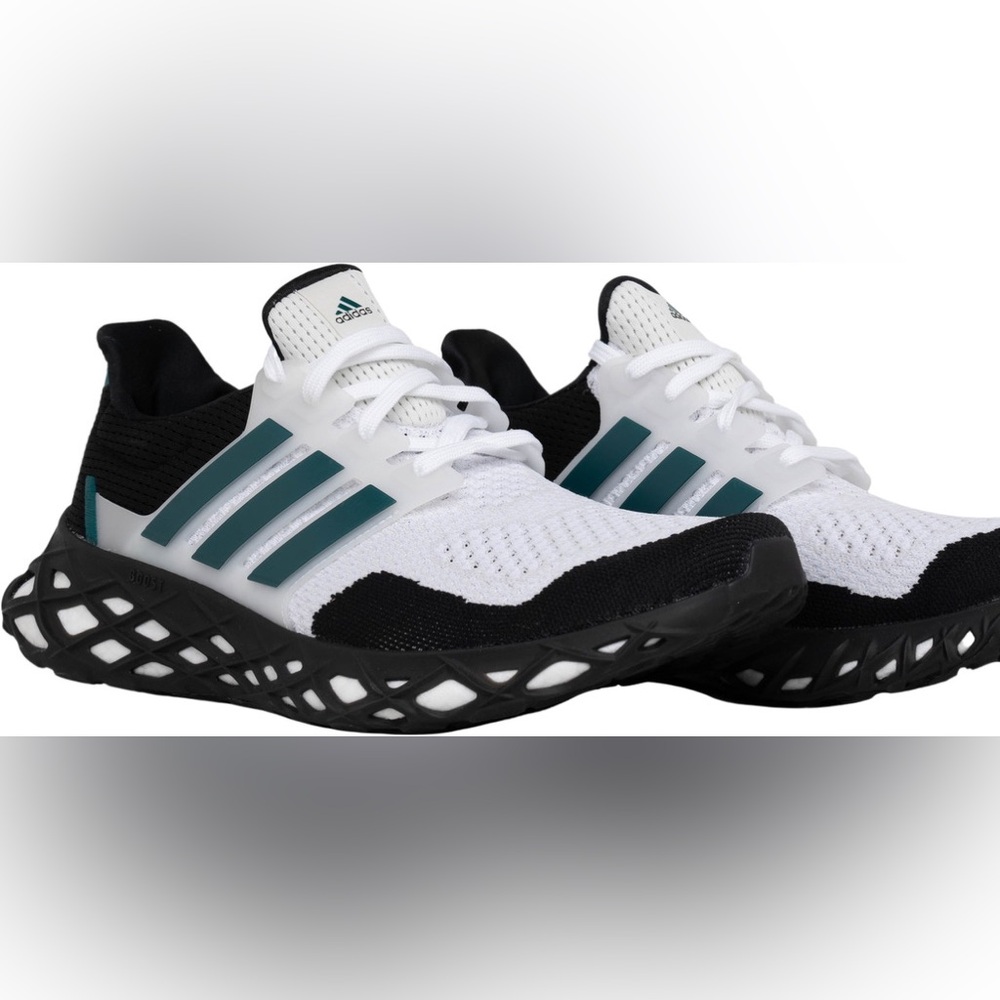 adidas Ultra Boost Web DNA White Legacy Teal - Size 7